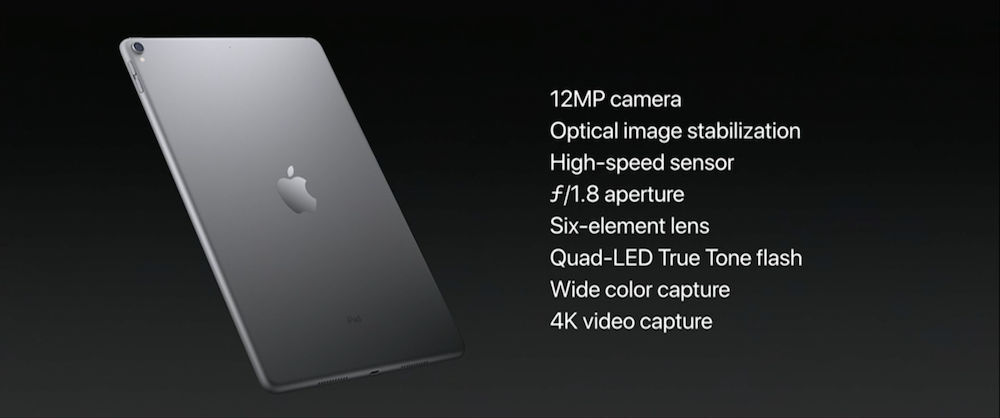Apple iPad Pro 10.5 - Rear-Facing Camera Specs