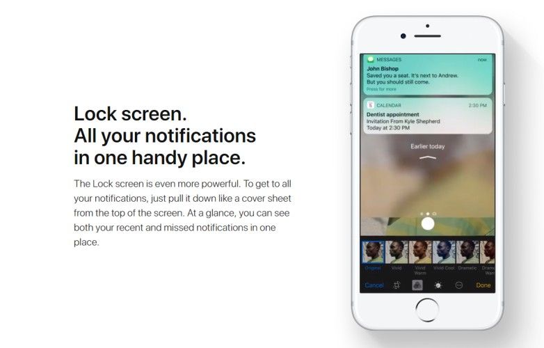 iOS 11 WWDC 2017 Lock Screen