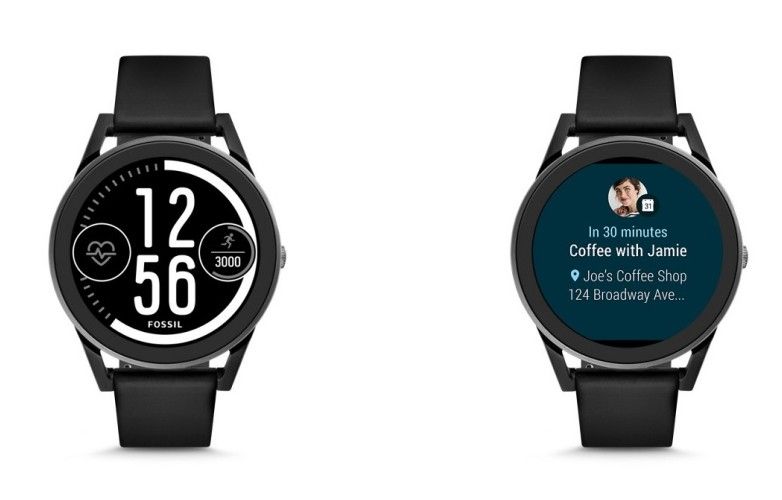 fossil smartwatch q control