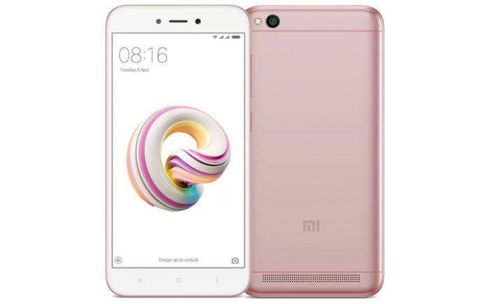 Xiaomi Redmi 5A Rose Gold Xiaomi Redmi 5A Rose Gold