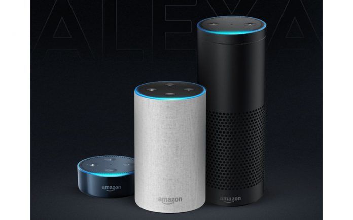 Amazon Echo speakers