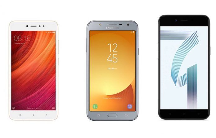 Nokia 4 vs Redmi Y1 vs Samsung Galaxy J7 vs Oppo A71