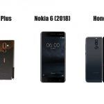 Nokia 7 Plus vs Nokia 6 (2018) vs Huawei Honor 9i