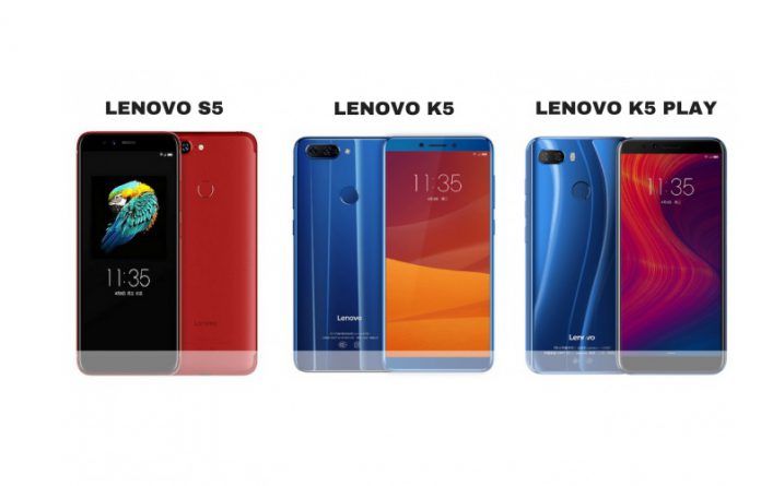 Lenovo S5 Vs Lenovo K5 Vs Lenovo K5 Play Price In India Specifications Features Compared Mysmartprice