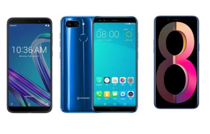 Asus Zenfone Max Pro (M1) vs Gionee S11 Lite vs Oppo A83 (2018) Asus Zenfone Max Pro (M1) vs Gionee S11 Lite vs Oppo A83 (2018)