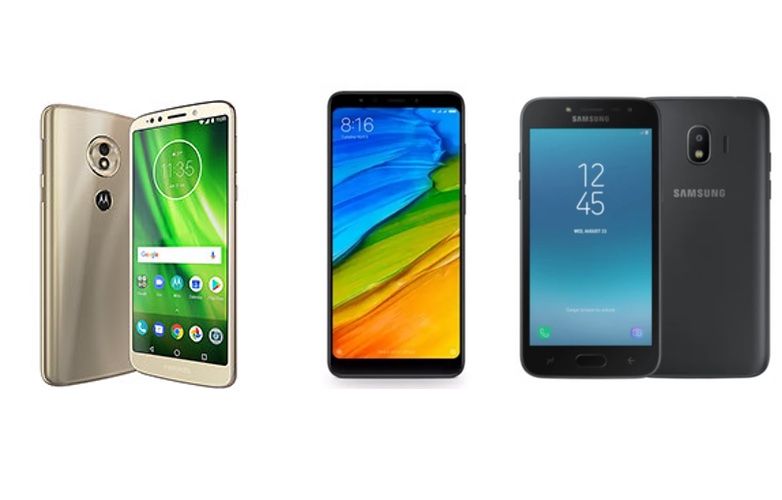 Moto G6 Play vs Redmi 5 vs Samsung Galaxy J2 (2018) Price