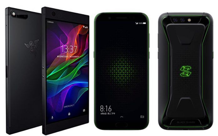 Xiaomi Black Shark vs Nubia Red Devils vs Razor Phone Xiaomi Black Shark vs Nubia Red Devils vs Razor Phone