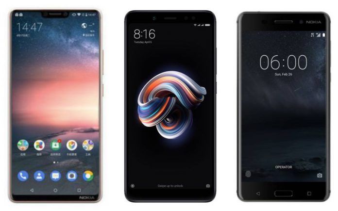 Redmi Note 5 Pro vs Nokia X vs Nokia 6 (2018): Price in ...