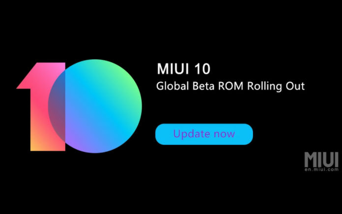 MIUI 10 Global Beta device list