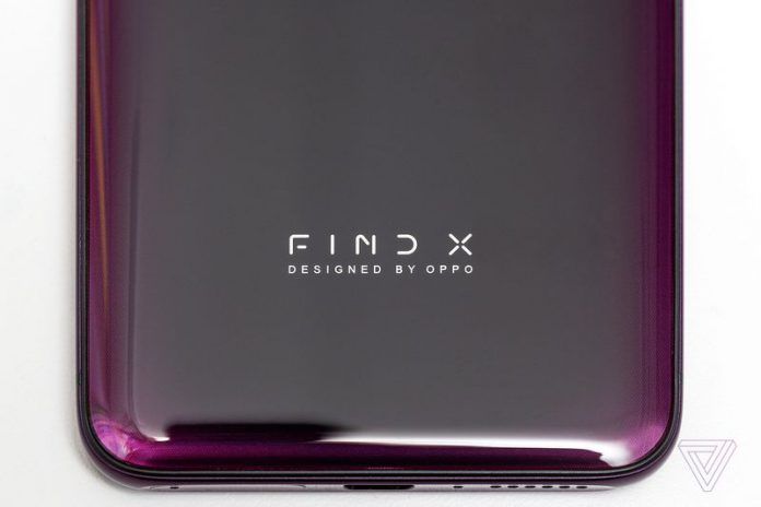 Oppo Find X back