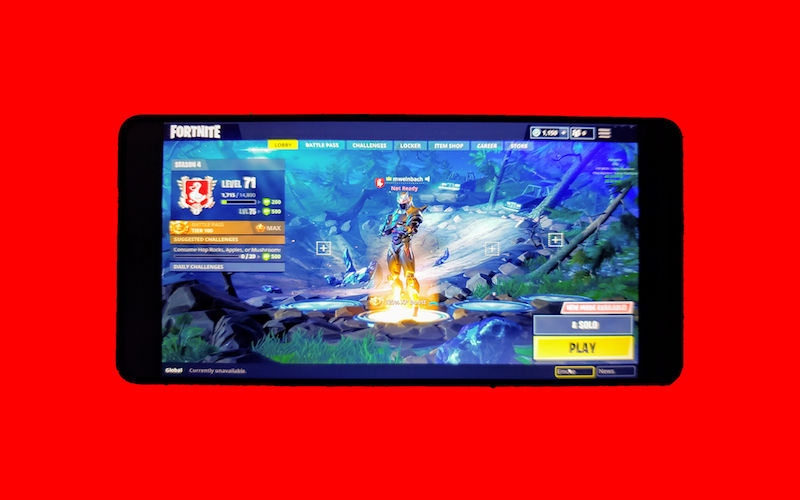 Сколько весит fortnite mobile