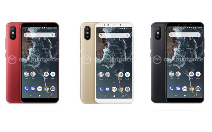 Mi A2 official renders leaked
