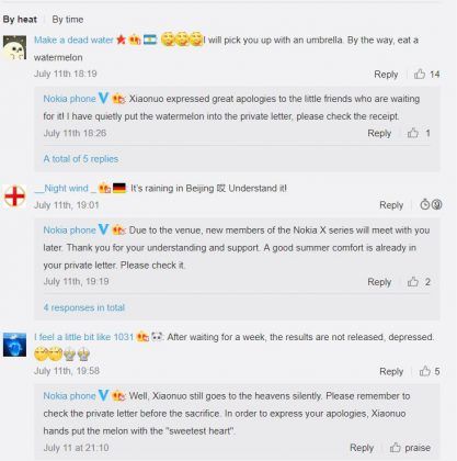 Nokia x5 weibo comments-1
