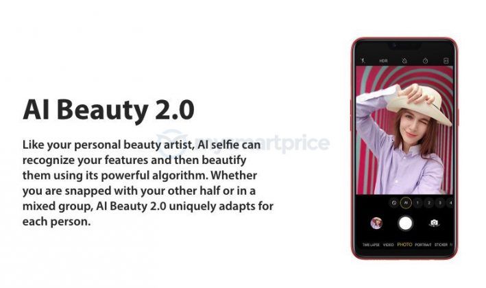 OPPO A3s AI Beauty 2.0