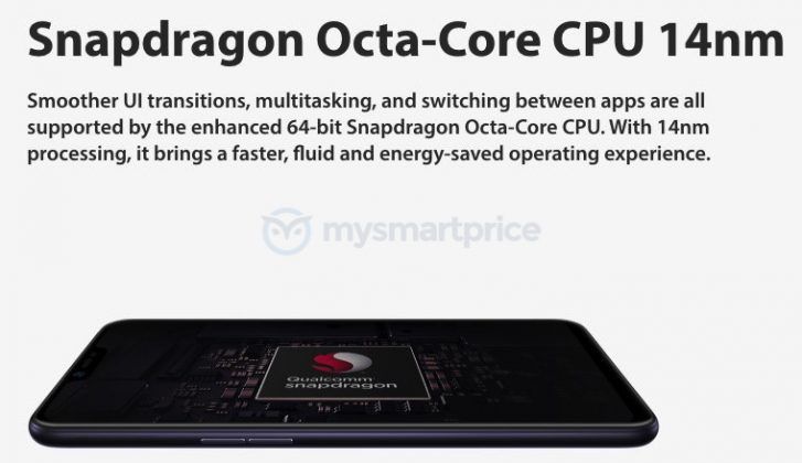 OPPO A3s Qualcomm Snapdragon 450 Processor