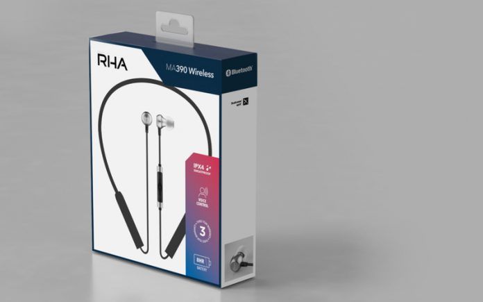 RHA MA390 Wireless Bluetooth Earphones RHA MA390 Wireless Bluetooth Earphones