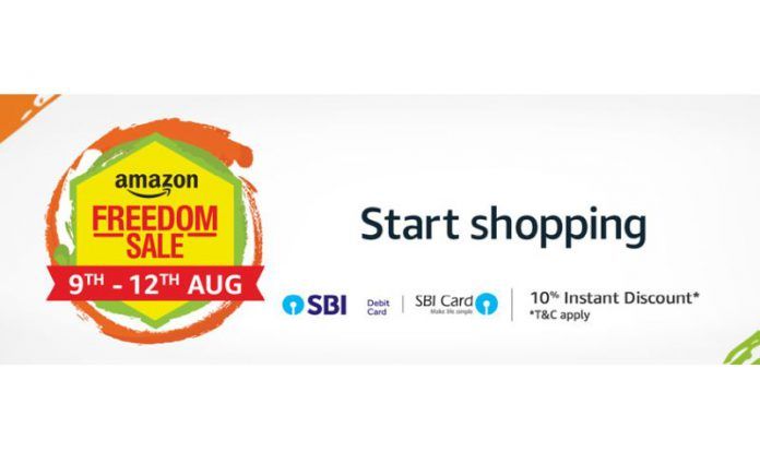 Amazon freedom sale banner