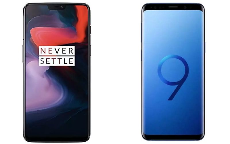 spannend enthousiasme Frons OnePlus 6 vs Samsung Galaxy S9 Plus: We Have a Titan Killer On Our Hands -  MySmartPrice