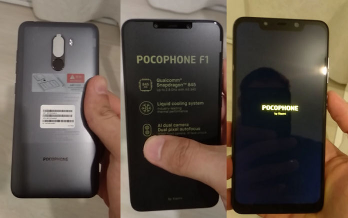 Pocophone F1 Unboxing
