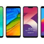 Realme 2 vs Xiaomi Redmi Note 5 vs Oppo A3s vs Honor 7C