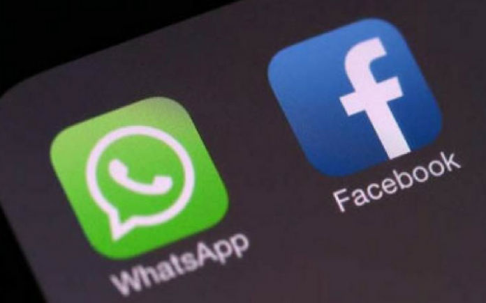 WhatsApp, Facebook Icons