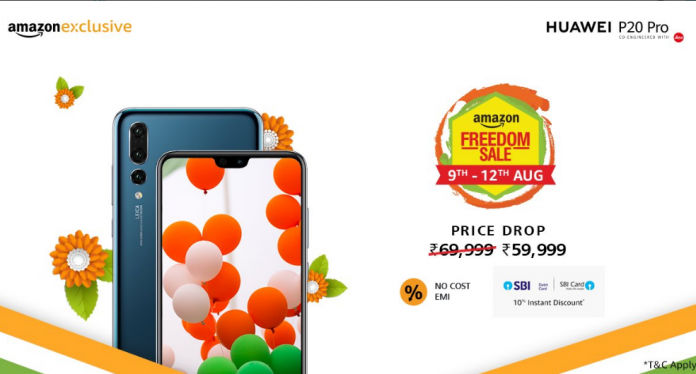 Huawei Independence Day Sale On Amazon Huawei P Pro P Lite At Up To Rs Discount Offer Mysmartprice