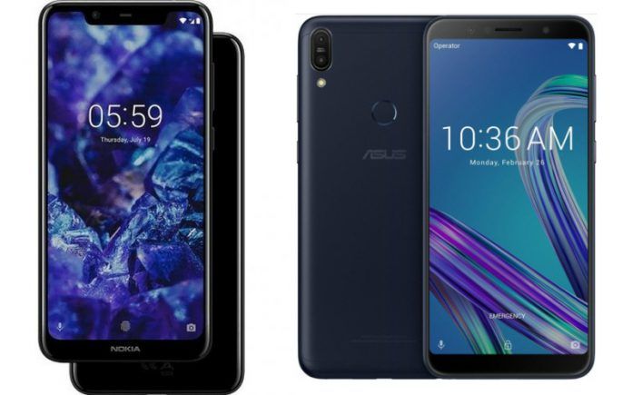Nokia 5.1 Plus ASUS ZenFone Max Pro M1