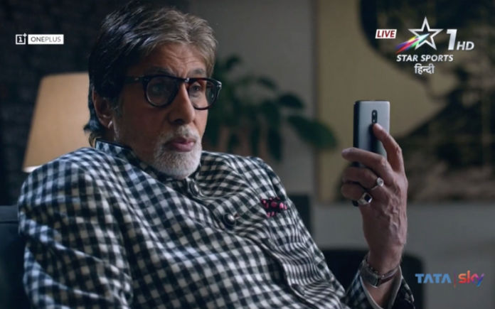 OnePlus 6T Teaser Amitabh Bachchan