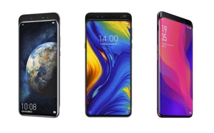 Honor Magic 2 vs Xiaomi Mi Mix 3 vs Oppo Find X Honor Magic 2 vs Xiaomi Mi Mix 3 vs Oppo Find X