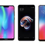 Honor Play 8C vs Xiaomi Redmi Note 5 Pro vs Vivo V9