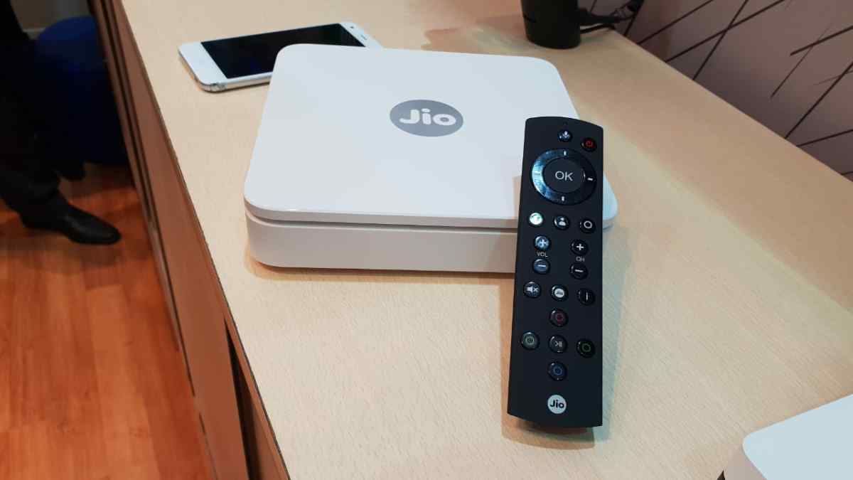 Jio GigaFiber set top box