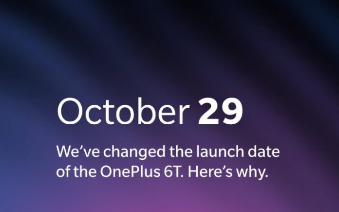 OnePlus 6T Launch Event Preponed