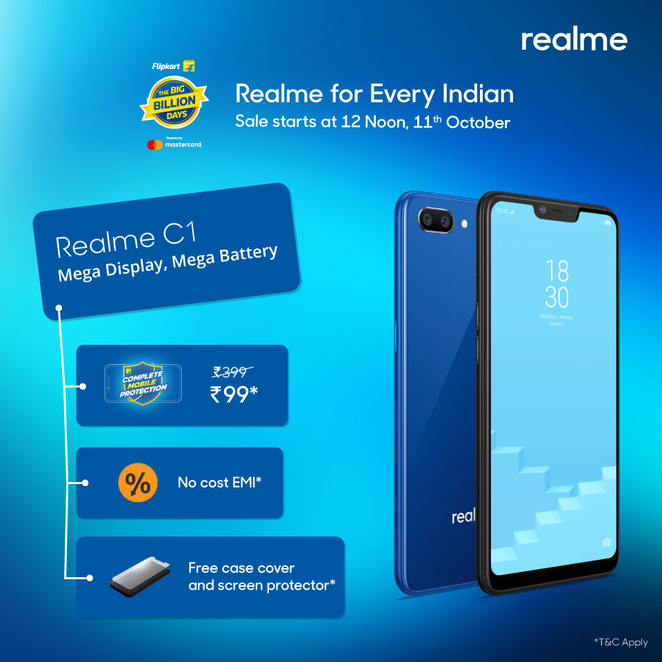 Realme C1 offers