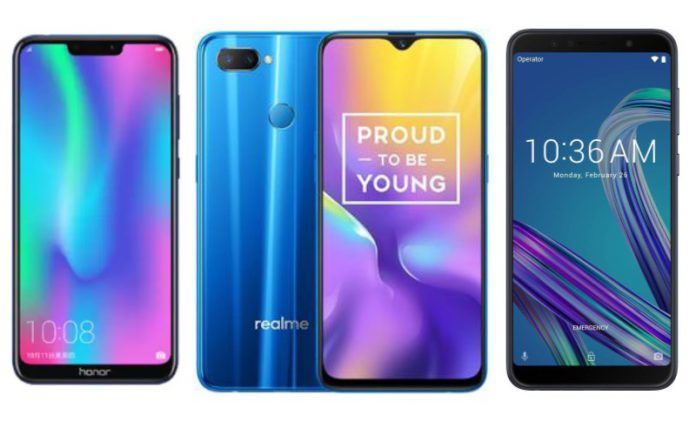 Honor 8C vs Realme U1 vs Asus Zenfone Max Pro M1- Honor 8C vs Realme U1 vs Asus Zenfone Max Pro M1-