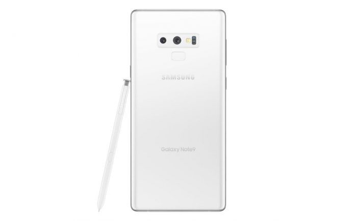 Note 9 First Snow White Note 9 First Snow White
