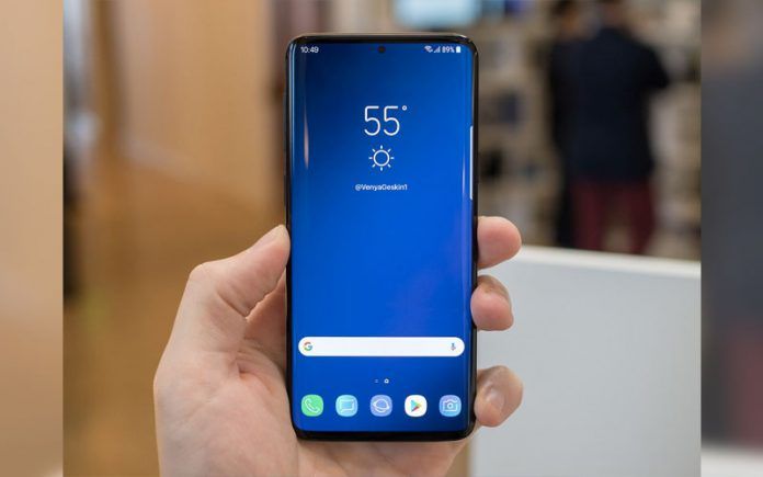 Samsung Galaxy S10 Plus Running Exynos 9820 Soc Android 9 Pie