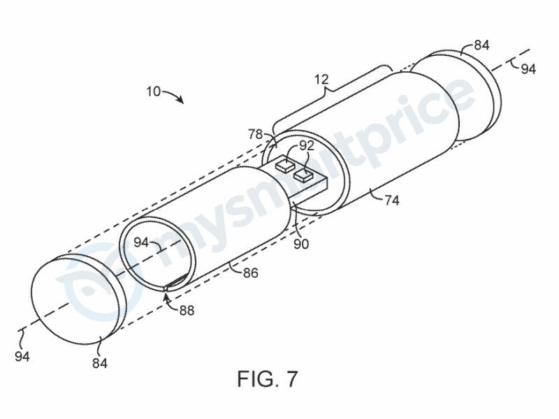 Apple Continously Wrapped Display Patent PCB