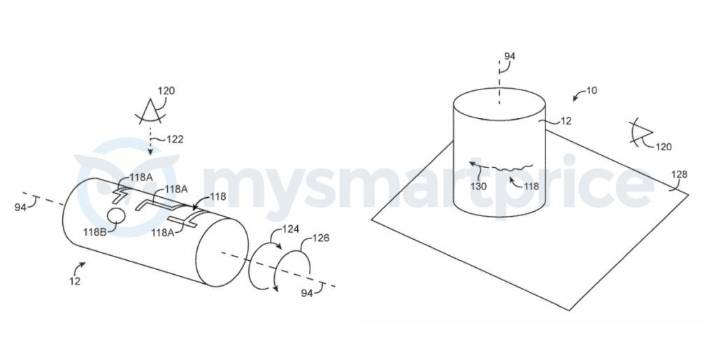 Apple Continously Wrapped Display Patent Scrolling