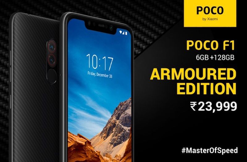 POCO F1 Armoured Edition for 6GB+128GB Memory Variant