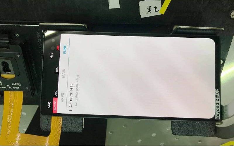 Samsung Galaxy S10 Front Panel Live Image Leak