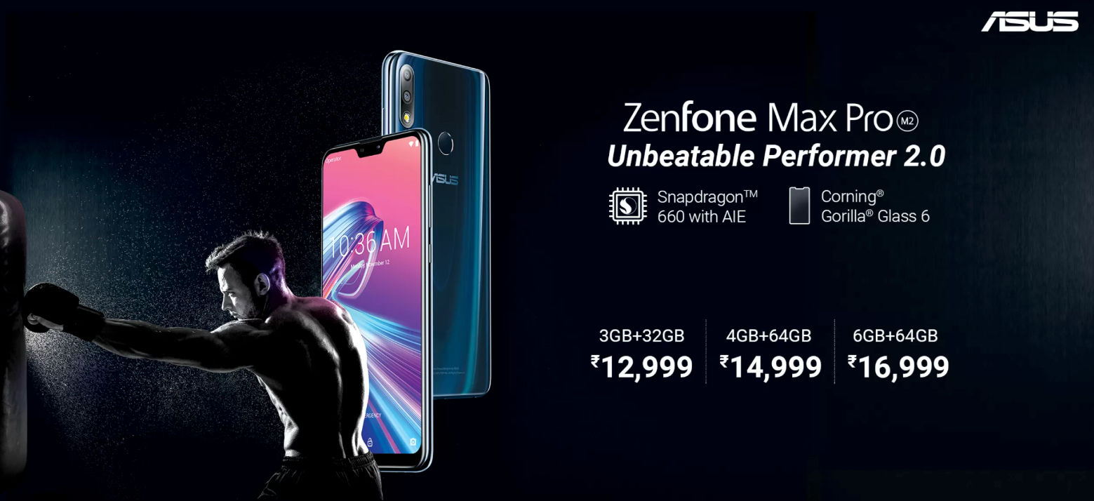 Zenfone Max Pro M2 Price