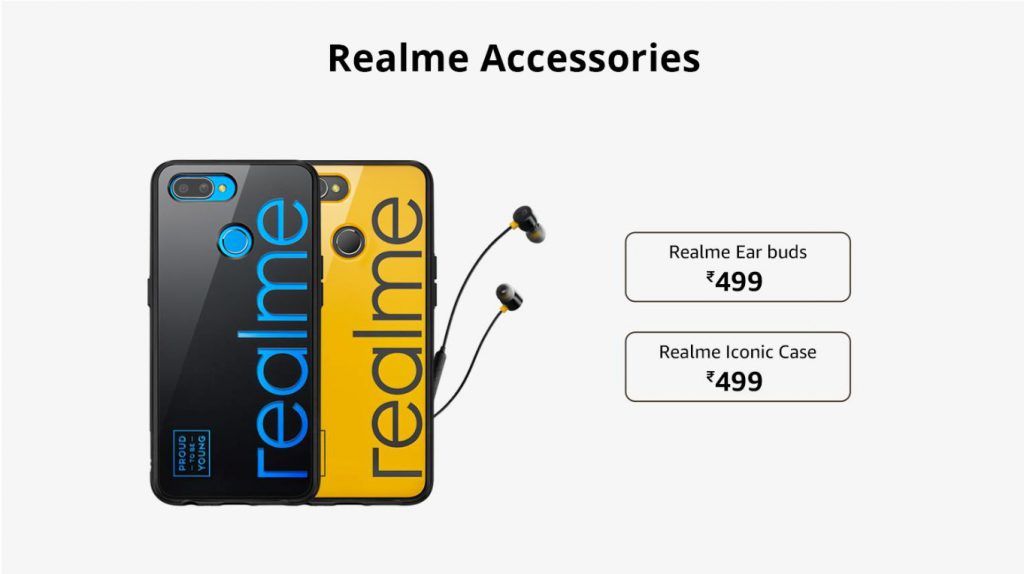 realme iconic rma102 phone case for realme u1 yellow