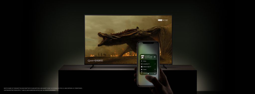 Samsung TVs will come with iTunes Movies & TV Shows, and AirPlay 2