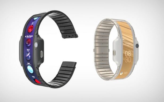 Nubia Flexible Wearable Nubia Flexible Wearable at MWC