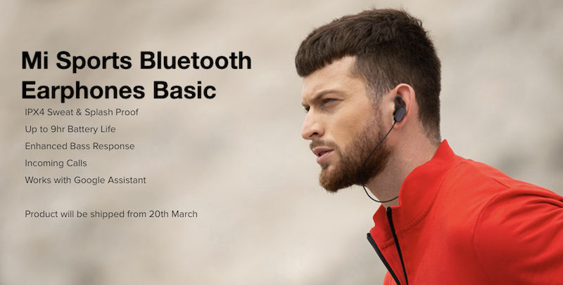 Mi Sports Bluetooth Earphones Basic 