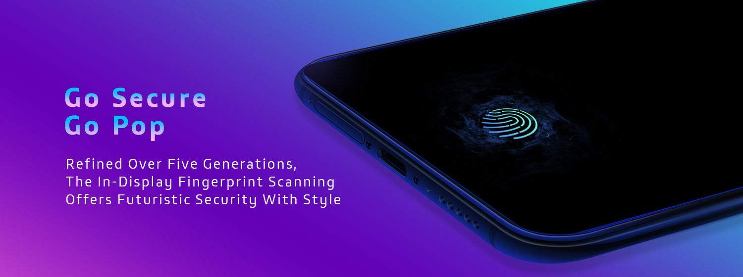 V15 Pro In-display fingerprint sensor