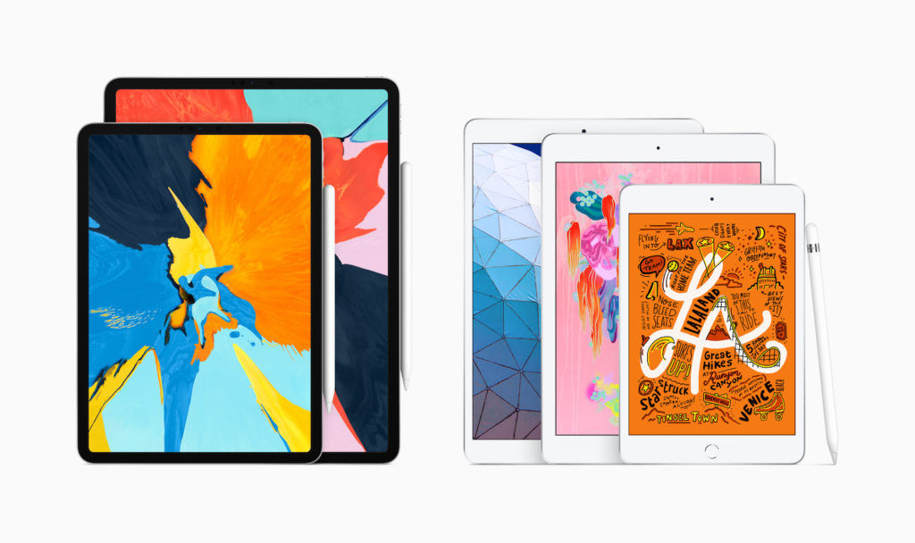Apple iPad Lineup 2019