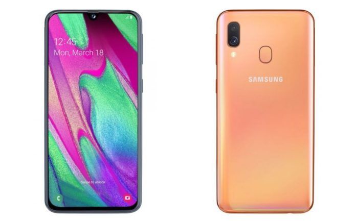 samsung galaxy a40 megapixel