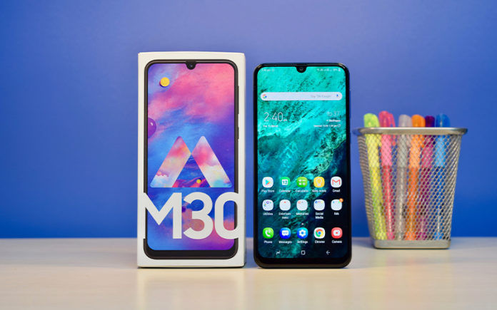 galaxy m30 one