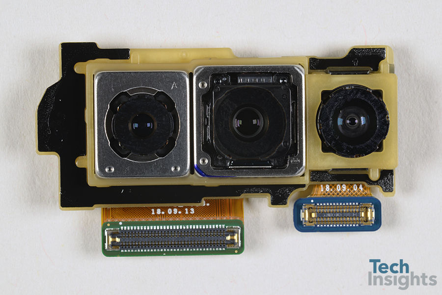 TechInsights Samsung Galaxy S10 Plus Triple Rear Camera